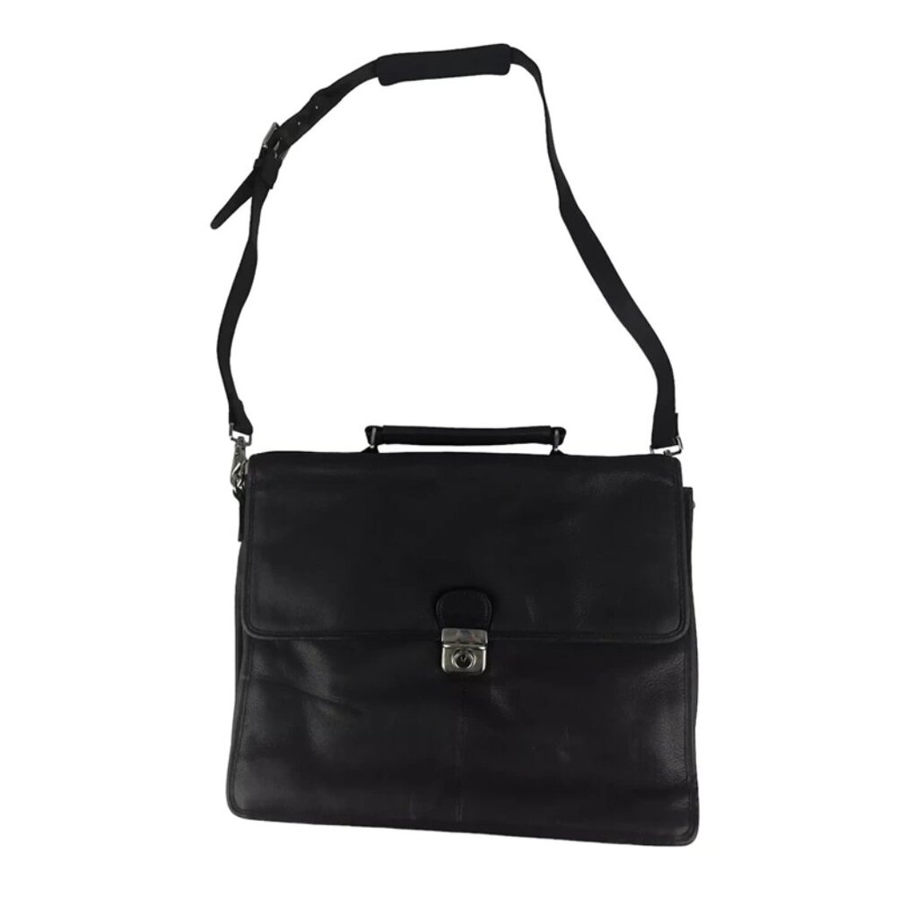 Wilsons The Leather Experts Unisex Adults‎ Brown Genuine Leather Crossbody Bag